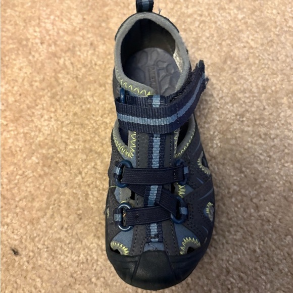 Kids' Gray and Navy MERRELL Shoes - Picture 7 of 8
